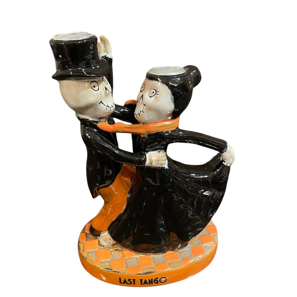 Yankee Candle Boney Bunch Last Tango Taper Candle Holder Halloween 2017